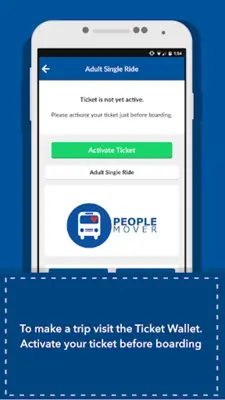 People Mover mTicket android App screenshot 0